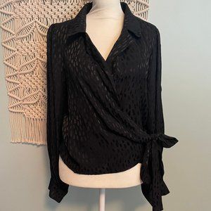 Wrap blouse